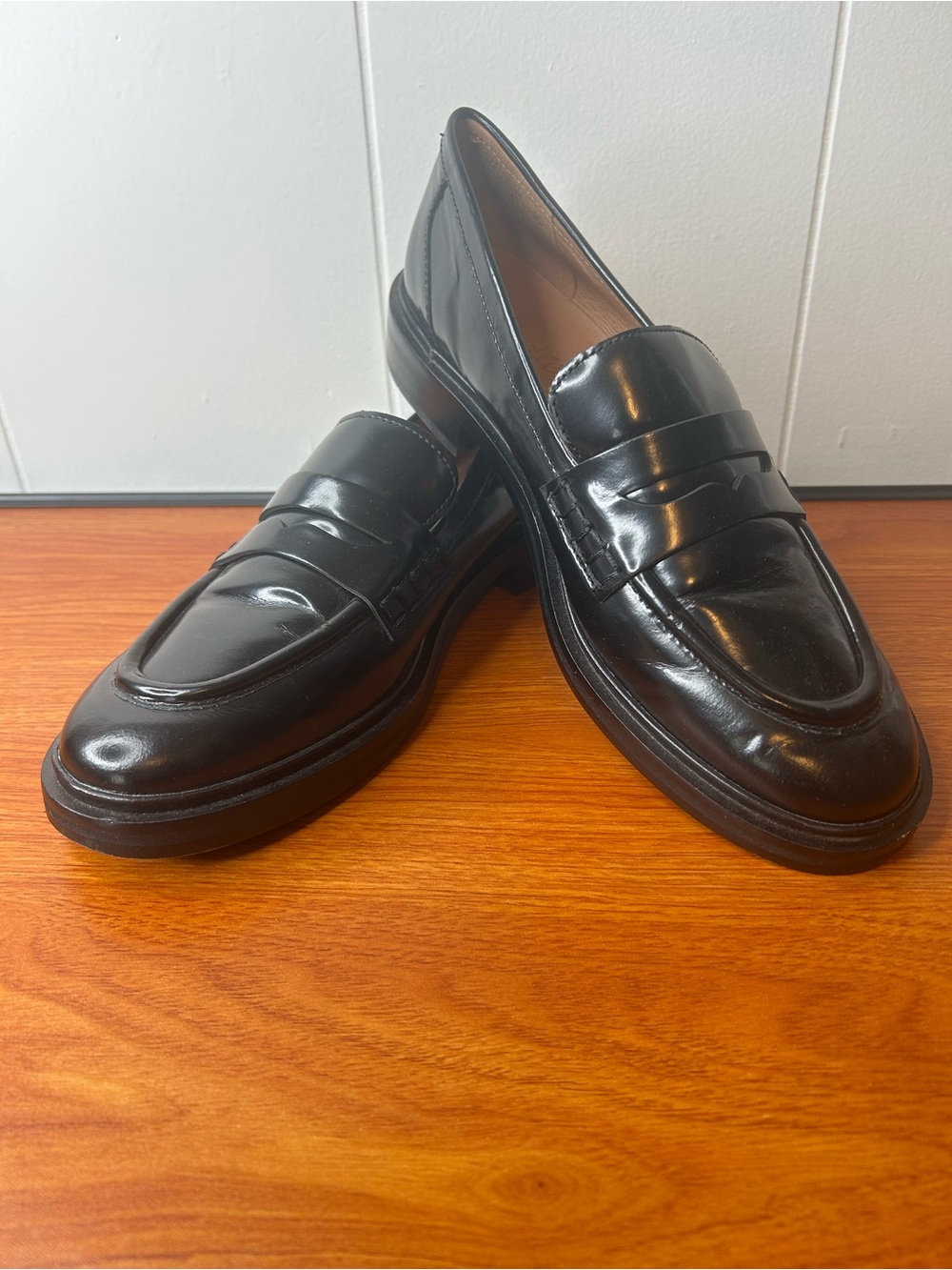 Madewell Women’s 9.5 Loafer Leather Black Slip On